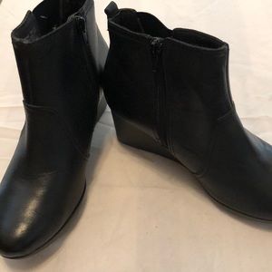 Clark Black booties